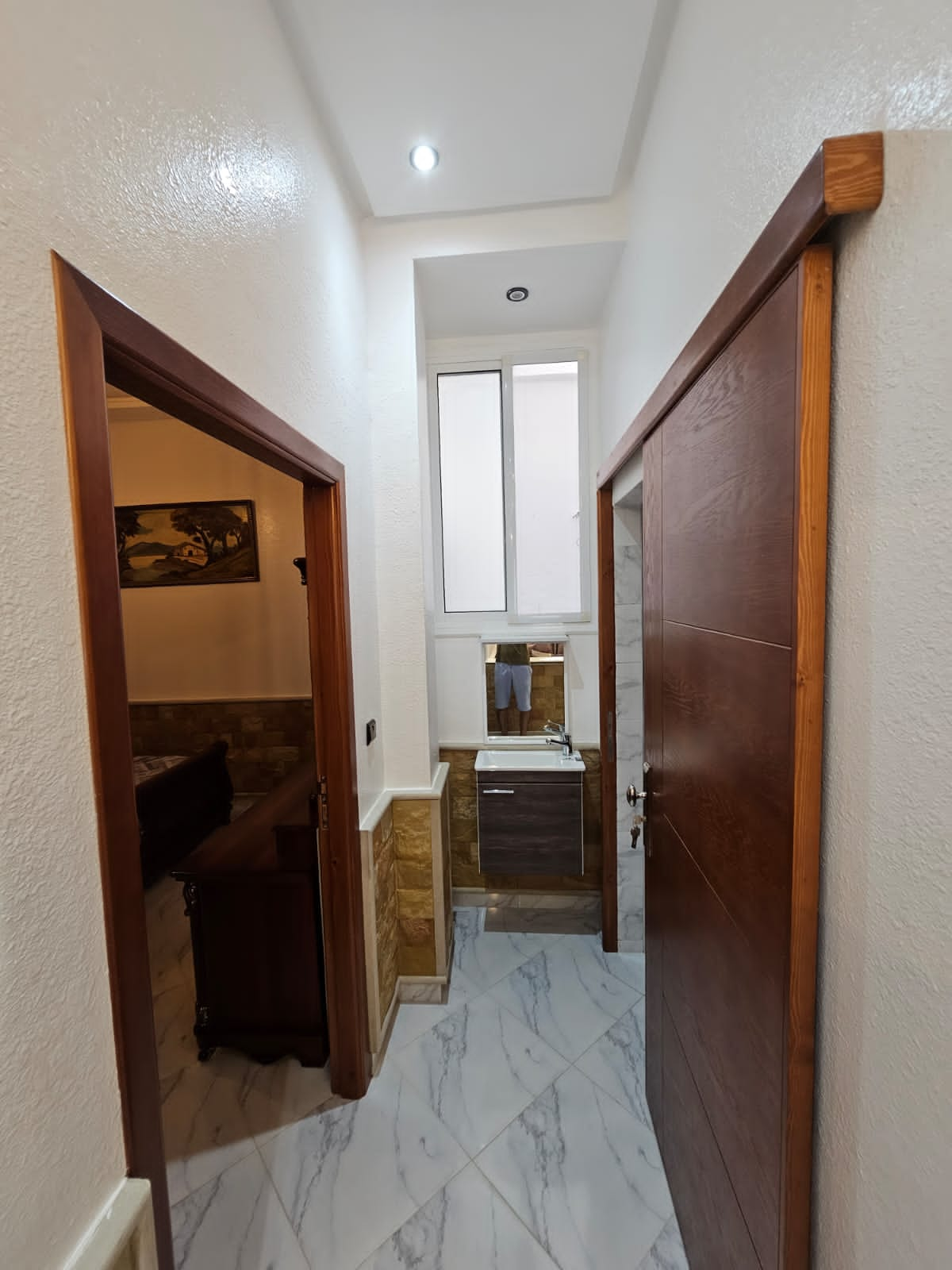 Appartement à louer à martil 2 chmabre balcon salon 65 mètrs  Rez-de-chaussée