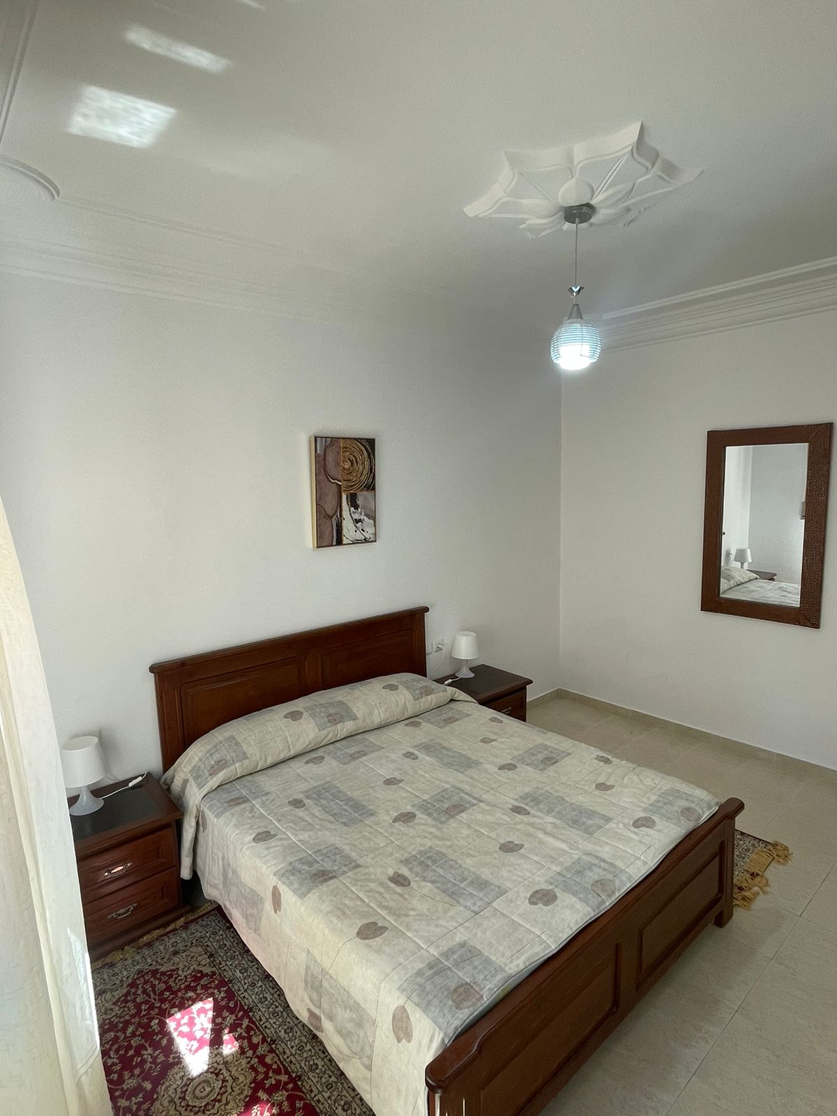 Appartement à louer à Lhouma Jdeda, 2 chambres, salon, 100 mètres carrés, au 3ème étage